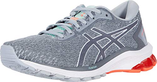 ASICS Zapatillas de running GT-1000 9 para mujer, Gris/Metropolis (piedmont grey/metropolis), 39 EU