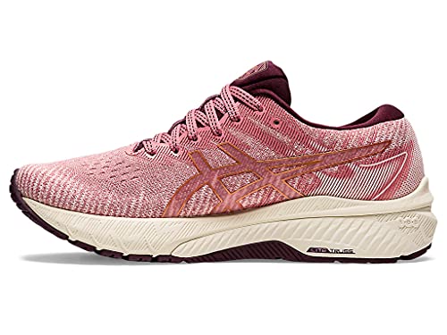 ASICS Zapatillas de running GT-2000 10 para mujer, Rosa ahumado/bronce puro, 36 EU