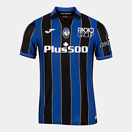 Atalanta BC 1° Maglia Gara 21-22 Camiseta, Unisex-Adult, Royal-Negro, M