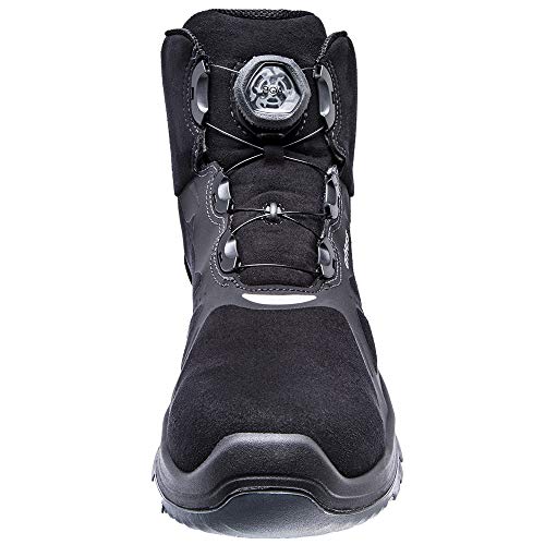 ATLAS - the shoe company XC BOA 815 S3 ESD EN ISO 20345 SRC - Botas de seguridad, color Negro, talla 46 EU