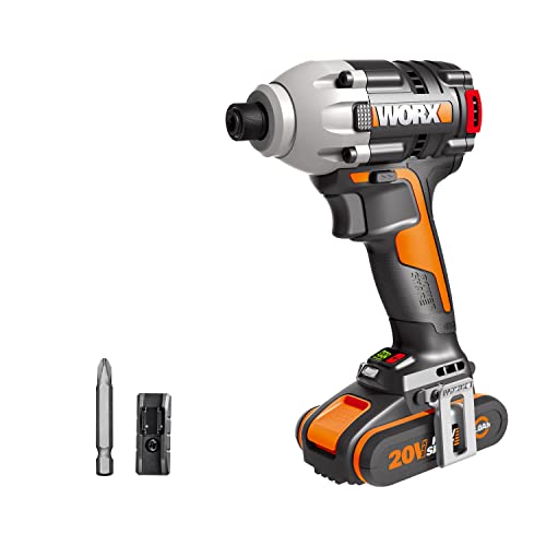 Atornillador Impacto Brushless 260Nm 20V S/batería ni cargador, WX261.9 WORX