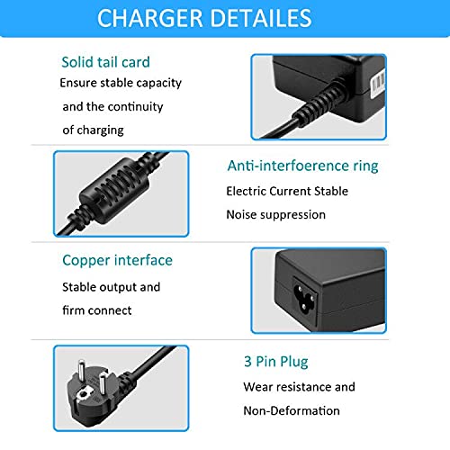 ATTNINE 19V 3,42A 65W Cargador de portátil para ASUS X551 X551M X551MA X551CA X551MAV AD883P20 y más Cable Adaptador de Fuente de alimentación de 5,5 x 2,5 mm