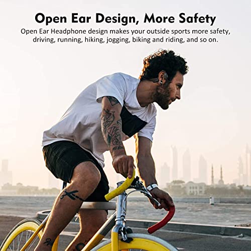 Auriculares inalámbricos con Bluetooth y micrófono para correr, correr, ciclismo, etc