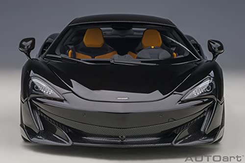 AUTOart 1/18 McLaren 600LT Negro/Producto acabado de techo de carbono