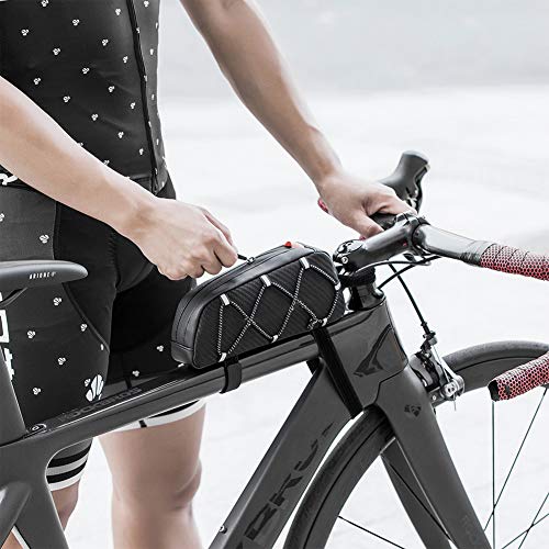 AXAX Bolsa De Bicicleta, Bolsa De Bicicleta De ElevaciÓN, Bolsa Delantera para Bicicleta De Carretera, Paquete De Viga Delantera