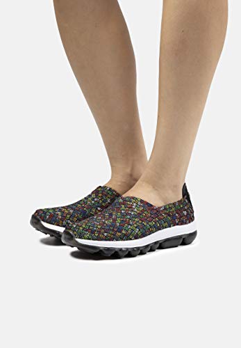 B M Bernie Mev New York Women's Gummies Gem Flat - Gummies Gem es una Deportiva, Ultra Ligera, Confort, perfercto para Caminar, con Plantilla de Memory Foam y Suela Ultra Ligero (39 EU, Dazzle)