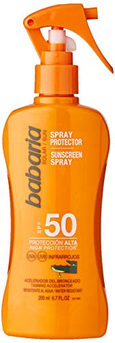 BABARIA pack protector solar spf 50 + bálsamo after sun calmante 100 ml