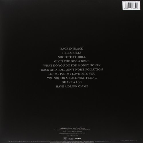 Back in Black [Vinilo]