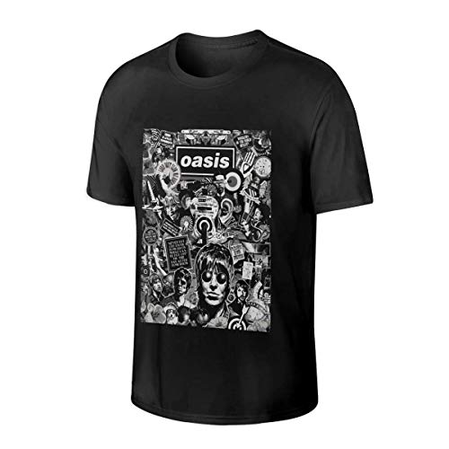 BAO-Jim tee Oasis Band Generic Camiseta Clásica para Hombre