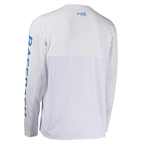 Bassdash Camisetas de Pesca para Hombre, protección Solar UV UPF 50+ Camiseta de Manga Larga