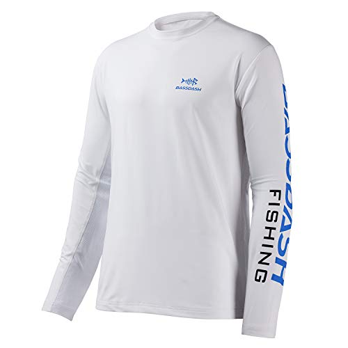 Bassdash Camisetas de Pesca para Hombre, protección Solar UV UPF 50+ Camiseta de Manga Larga