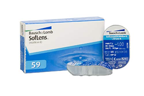 BAUSCH + LOMB - SofLens® 59 - Lentes de Contacto de Reemplazo Mensual