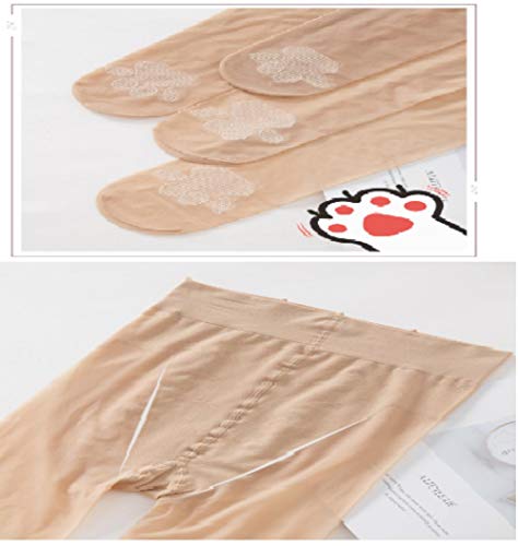 bayrick Pantis Mujer Fantasia,Medias de Carne Femenina Sección Delgada Rodamiento Artifact Anti-Gancho Verano Ultra-Delgado Invisible Pantyhose * 5-3_Código
