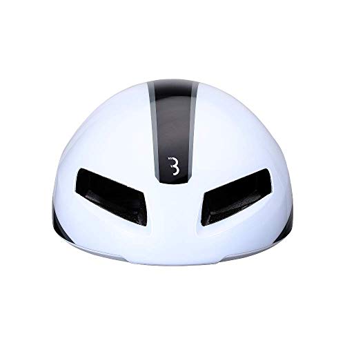 BBB Tithon Casco Ciclismo Carretera, Hombre, Blanco Mate, L