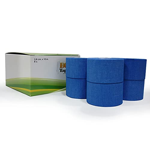 BC Sport Tape Caja de 8 rollos 3,8 cm x 10 m (Azul)