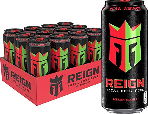 Bebida energética Reign de Monster, pack de 12, sabores a elegir, 500 ml, manzana ácida