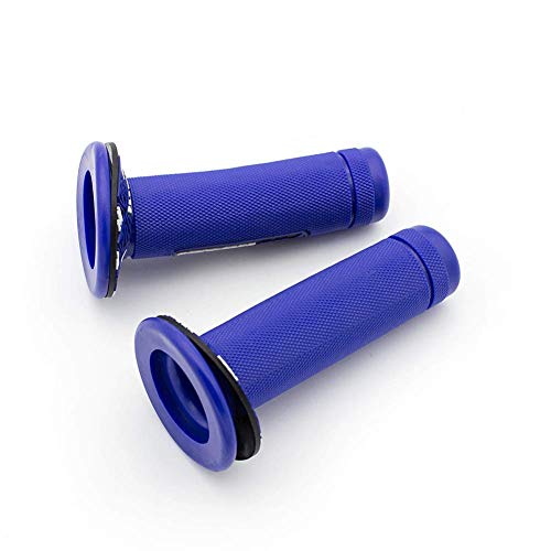 Bebliss Accesorios para motocicletas Universal: nuevo pegamento para mangos izquierdo y derecho PRO Motos Pro Taper Dirt Pit Grips Manillar Tapa final Tapa deslizante Barras estándar