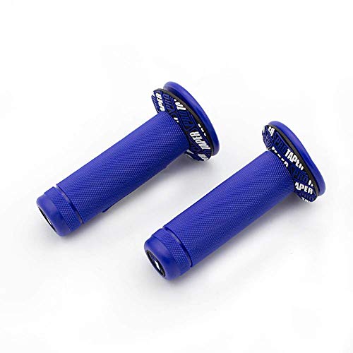 Bebliss Accesorios para motocicletas Universal: nuevo pegamento para mangos izquierdo y derecho PRO Motos Pro Taper Dirt Pit Grips Manillar Tapa final Tapa deslizante Barras estándar