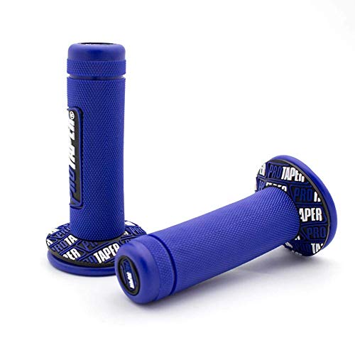 Bebliss Accesorios para motocicletas Universal: nuevo pegamento para mangos izquierdo y derecho PRO Motos Pro Taper Dirt Pit Grips Manillar Tapa final Tapa deslizante Barras estándar