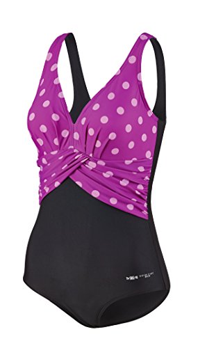 Beco – Bañador para Mujer, Copa C de Rock a Bella Ropa, Mujer, Badeanzug, C-Cup Rock-a-Bella, Burdeos, 42