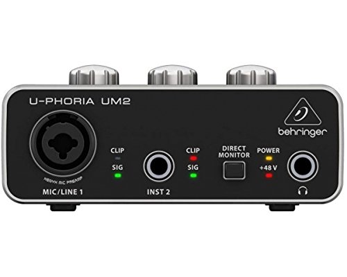 Behringer U-PHORIA UM2 Equipos de música adicionales Negro