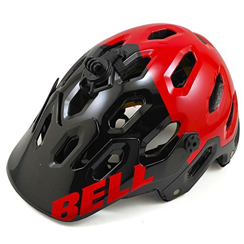 BELL Cascos Multiuso Super 2r MIPS Negro/Rojo S