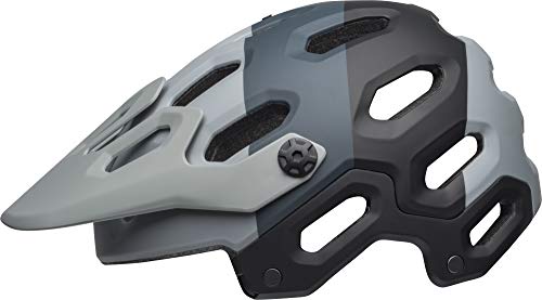 Bell Chinbar: Super 2R - Casco, todo el año, Unisex adulto, color Downdraft Matte Grey, tamaño Small/52-56 cm