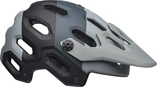 Bell Chinbar: Super 2R - Casco, todo el año, Unisex adulto, color Downdraft Matte Grey, tamaño Small/52-56 cm