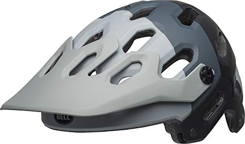 Bell Chinbar: Super 2R - Casco, todo el año, Unisex adulto, color Downdraft Matte Grey, tamaño Small/52-56 cm