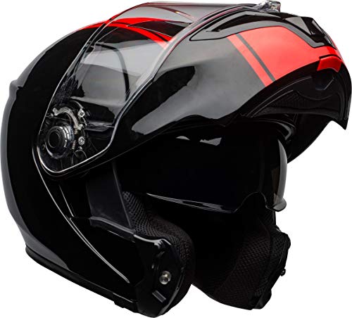 BELL HELMET SRT MODULAR RIBBON BLACK/RED M