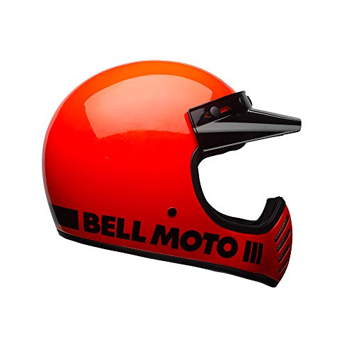 Bell Helmets BH 7081028 Bell Cruiser 2017 Moto 3-Casco para Adulto (Talla pequeña), Color, Hombre, Clásico FLO Naranja, Small