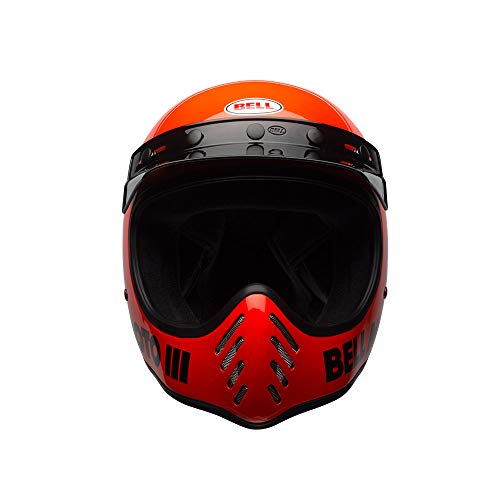 Bell Helmets BH 7081028 Bell Cruiser 2017 Moto 3-Casco para Adulto (Talla pequeña), Color, Hombre, Clásico FLO Naranja, Small