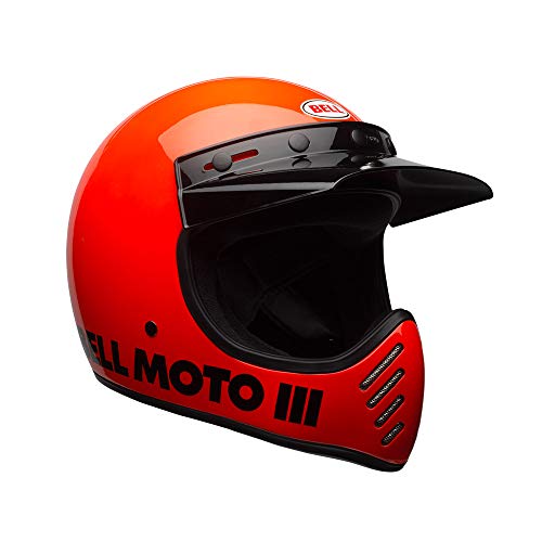 Bell Helmets BH 7081028 Bell Cruiser 2017 Moto 3-Casco para Adulto (Talla pequeña), Color, Hombre, Clásico FLO Naranja, Small