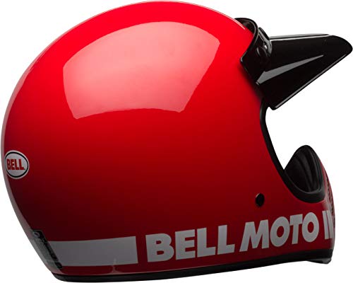 Bell Helmets BH 7081033 Bell Cruiser 2017 Moto 3-Casco para Adulto (Talla XS), Color, Hombre, Rojo clásico