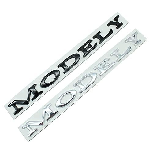 BEOKNL Pegatinas 3D Abdominales Tronco Side Emblem Badge Decal Logo Motor Dual Spacex Logo de Poder Placa de identificación for A Modelo 3 X y s (Color Name : Green)