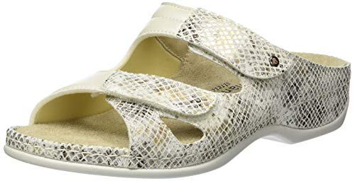 Berkemann Janna, Mules Mujer, Dorado (Gold Schlangendruck 711), 42 EU