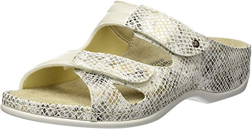 Berkemann Janna, Mules Mujer, Dorado (Gold Schlangendruck 711), 42 EU