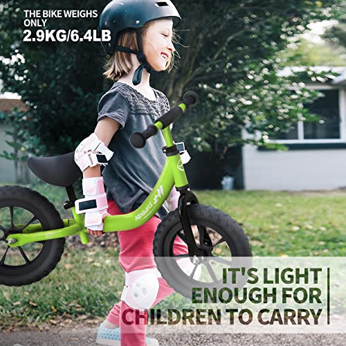 besrey Bici sin Pedales para niño Bicicleta sin Pedales de 2-5 años - Verde