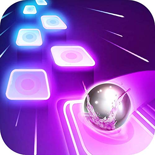 Best Music Magic Tiles Neon Ball Hop Game! EDM Rush Dancing Ball Forever