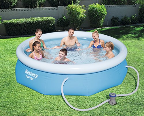 Bestway 57270 - Piscina Desmontable Autoportante Fast Set 305x76 cm Depuradora de cartucho de 1.249 litros/hora