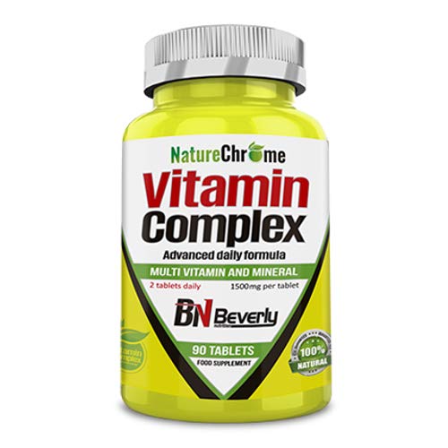 Beverly Nutrition Vitamin Complex - 90 comprimidos de 1500 mg/comprimido