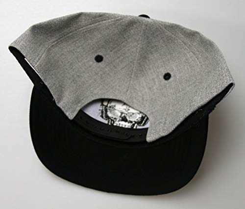 beybey Gorra con diseño de calaveras. Diseño moderno para un aspecto increíble. Rock Talla única