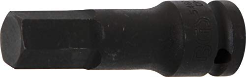 BGS 5481-M17 | Punta de vaso de impacto | entrada 12,5 mm (1/2") | hexágono interior 17 mm