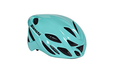 Bianchi - Casco Scirocco 2021 Color CK16 Celeste brillante, talla XS/M 53/57 código C9301247