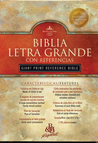 Bible Rvr 1960 G/P Ref Burg