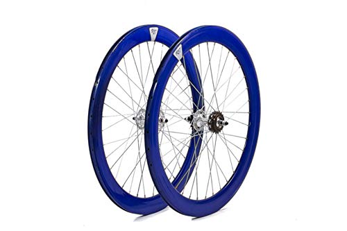 Bical Ruedas Fixie Perfil 60 (Azul)