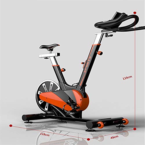 Bici Spinning Bicicleta de spinning for trabajo pesado 11KG volante aeróbico Estudio bicicleta de entrenamiento bicicleta for ejercicios de fitness Ciclismo Home Fitness Gym LED Monitor Bicicleta de S