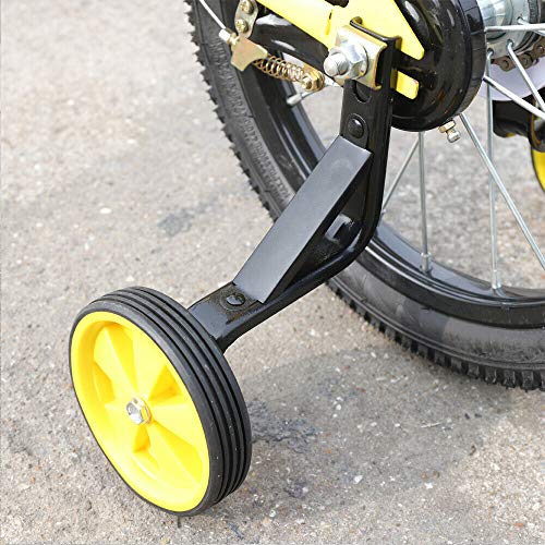 Bicicleta infantil de 16 pulgadas con ruedas de apoyo para niños