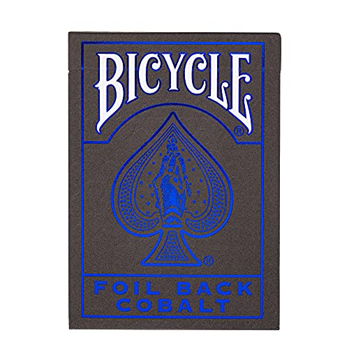 Bicycle Cobalt (Blue) Metal Luxe Playing Card Deck - Version 2