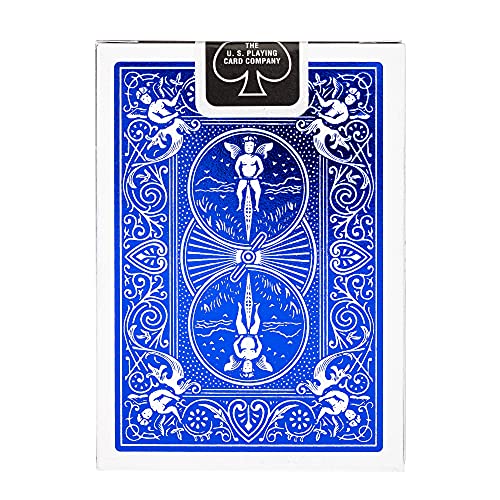 Bicycle Cobalt (Blue) Metal Luxe Playing Card Deck - Version 2